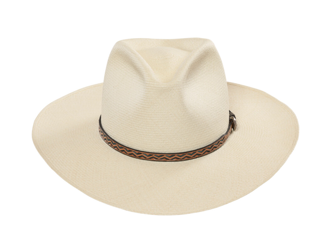 Three Point Dress Wide Panama Hat