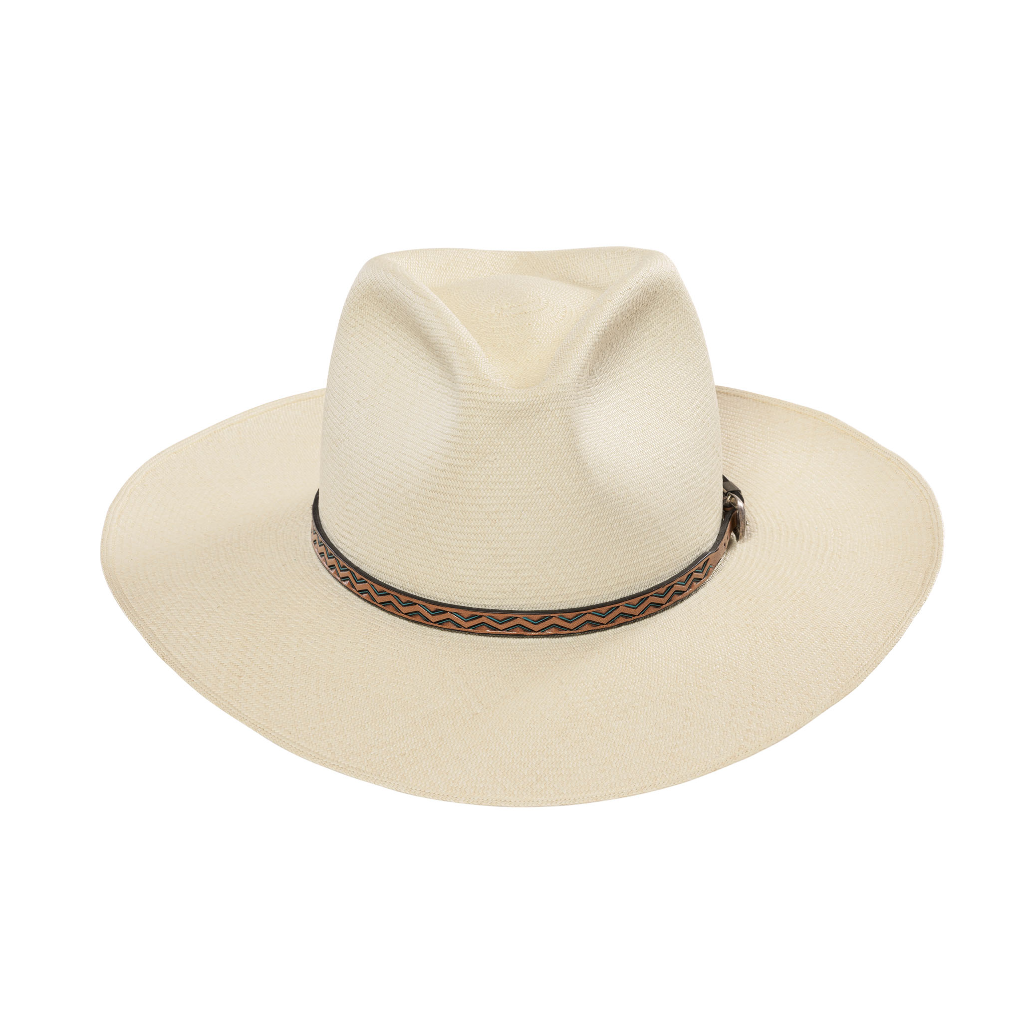 Three Point Dress Wide Panama Hat
