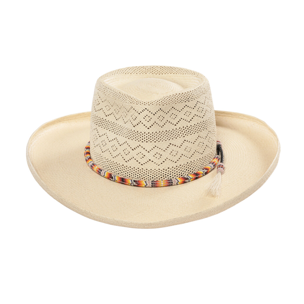Cuenca Semi-Calado Gambler Panama Hat