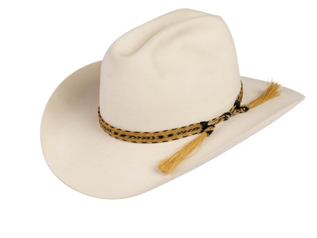 Hernandez Horsehair Double Tassel Hat Band